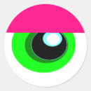 Recherche de globe oculaire autocollants Monstre