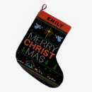 Recherche de mauvais chaussette de noël Stockage