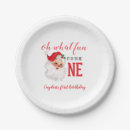 Recherche de père noël vintage assiettes en papier Aquarelle