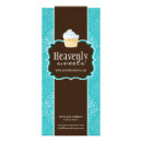 Recherche de boulangerie cartes publicitaires Cupcake