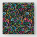 Recherche de horloge papier cadeau Fille