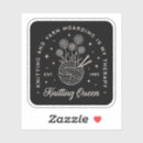 Recherche de tricoteuse autocollants Humour