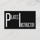 Recherche de classe de pilates cartes visite Professionnel