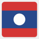Recherche de laos autocollants Drapeau du laos