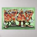 Recherche de partie de pizza posters Pepperoni
