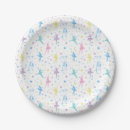 Recherche de ballerine assiettes en papier Danseur