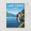 Recherche de lac vintage cartes postales Vacances en italie