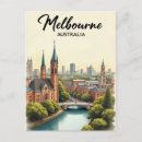 Recherche de melbourne australie cartes postales Vintage