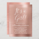 Recherche de gold foil baby shower invitations Rose
