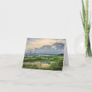 Recherche de rivières vœux cartes Coucher de soleil