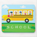 Recherche de autobus scolaire tapis souris Éducation