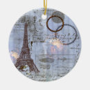 Recherche de tour eiffel vintage ornements Noël