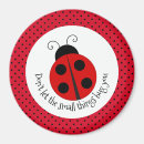 Recherche de coccinelle rouge magnets Bogues
