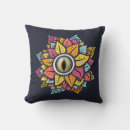Recherche de fleurs psychédéliques coussins Trippé