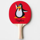 Recherche de pingouin raquettes ping pong Mignon
