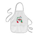 Recherche de carte de noël tabliers Santa claus