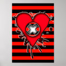 Recherche de coeur de rayure art Peinture