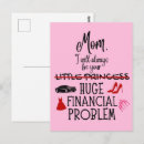 Recherche de humour maman cartes postales Typographie