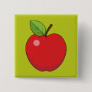 Recherche de pomme rouge badges Fruit