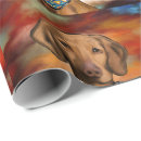 Recherche de hongrois papier cadeau Vizsla