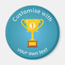 Recherche de trophée magnets Première place