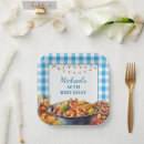 Recherche de fruits de mer assiettes en papier Bouillie de crabe