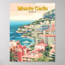 Recherche de vintage monte carlo monaco de voyage posters Travel