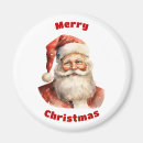 Recherche de père noël vintage magnets Traditionel