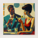 Recherche de cocktail puzzles Martini