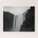 Recherche de noir monochrome puzzles Paysage