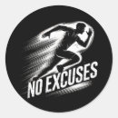 Recherche de excuse autocollants Sport