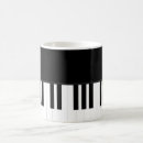 Recherche de clavier musical tasses Noir