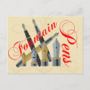 Recherche de fontaines cartes postales Vintage