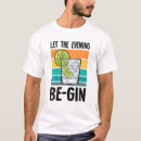 Recherche de gin tshirts Fête