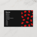 Recherche de baiser cartes visite Motif