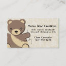 Recherche de ours de nounours cartes visite Pour elle