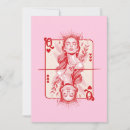 Recherche de reine rouge vœux cartes Reine des coeurs
