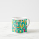 Recherche de motif triangles tasses Bleu