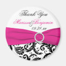 Recherche de fuchsia magnets Blanc
