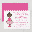 Recherche de pantoufles de ballet invitations Rose
