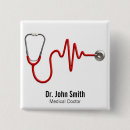 Recherche de infirmière cardiaque badges Stéthoscope