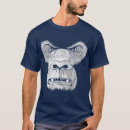 Recherche de visage de gorille tshirts Gorilles