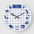 Recherche de broderie horloges Courtepointe