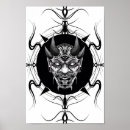 Recherche de masque japonais art Oni