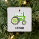 Recherche de tracteur ornements Vert