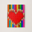 Recherche de coeurs puzzles Pour eux