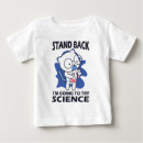 Recherche de scientifiques bébé tshirts Humour scientifique