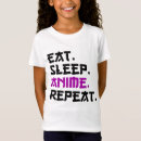 Recherche de manga fille tshirts Otaku