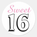 Recherche de sweet 16 autocollants Seize