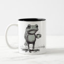 Recherche de grenouille café tasses Illustration de grenouille